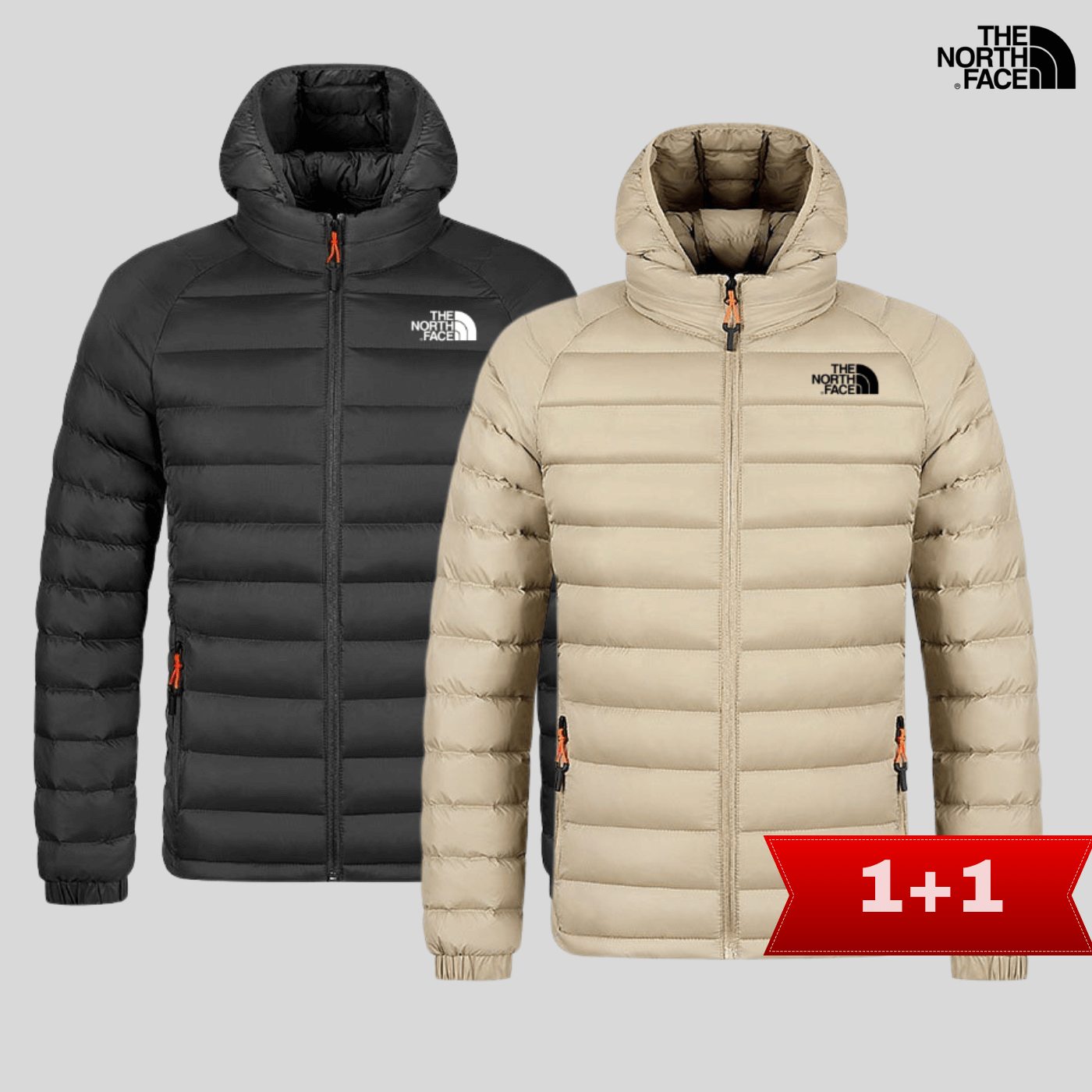 Gefütterte Steppjacke mit Kapuze – Ultra Warm & Leicht | 1+1 Aktion